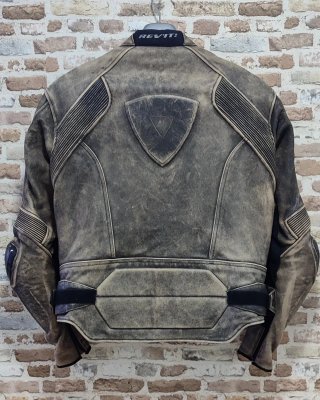 Chaqueta moto piel Rev'it Akira Talla 50