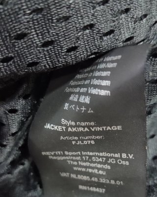 Chaqueta moto piel Rev'it Akira Talla 50