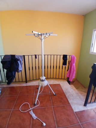 Tendedero Secador Eléctrico Blanco