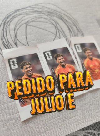 Pegatinas de fútbol para Julio E