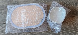 Espejo LED Beige y Blanco