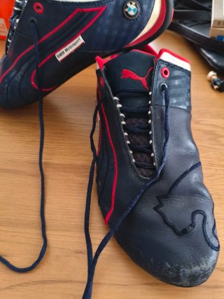 Botines BMW Azul y Rojo