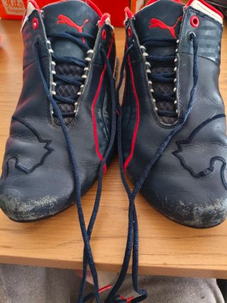 Botines BMW Azul y Rojo