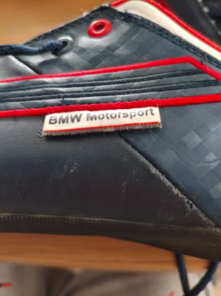 Botines BMW Azul y Rojo