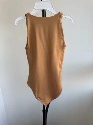 Body Stradivarius Mujer Marrón Talla XS