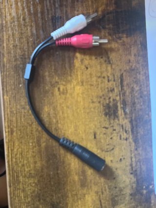 Adaptador Audio RCA a Jack 3.5mm