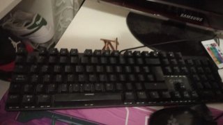 Teclado Gaming Negro RGB