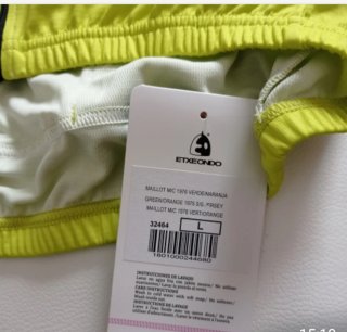 Maillot ciclismo Etxeondo Talla L