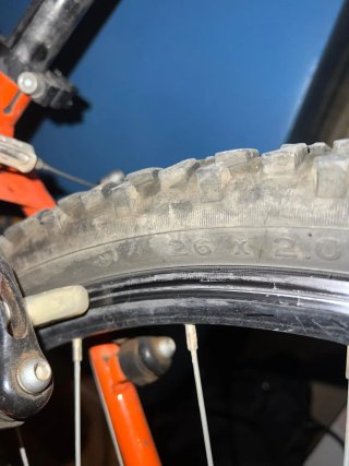 Bicicleta Montaña Rockrider Naranja