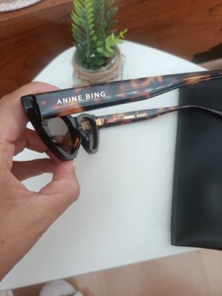 Gafas de sol Anne Bing Tortoise Cat Eye