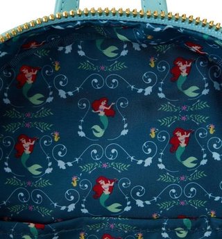 Loungefly Sirenita Ariel The Mermaid Mochila Bolso