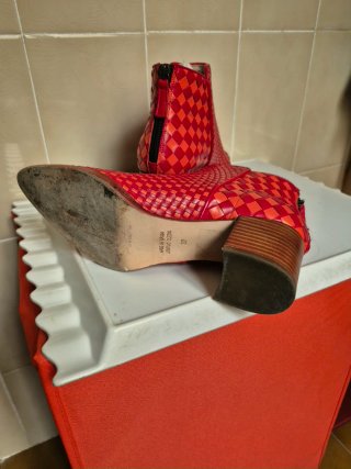 Botines PONS QUINTANA Rojos