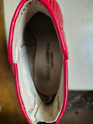 Botines PONS QUINTANA Rojos