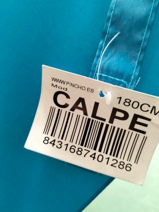 Sombrilla Playa Calpe Colour 16 UPF50+ 180 cm