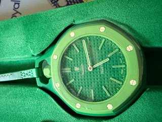 Swatch x Audemars Piguet Royal Oak Verde