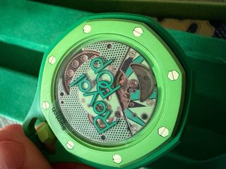Swatch x Audemars Piguet Royal Oak Verde