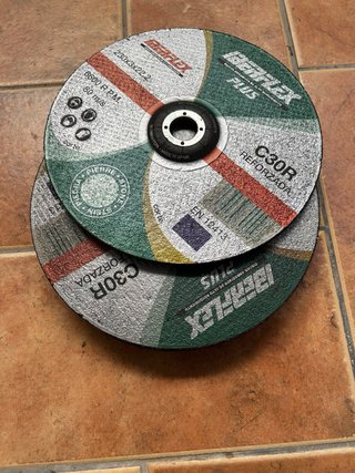 10 Discos Corte Piedra Iberflex 230x3x22