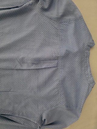 Camisa Sfera Casual T. S Manga Larga Cuello Mao