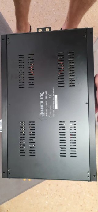Amplificador Helix SPLX1000 Negro