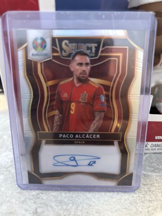 Carta Fútbol Paco Alcácer España Select 2020