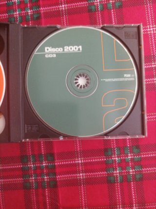 CD Disco 2001 - Los Auténticos N°1 Pop y Dance