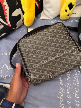 Bolso Goyard Hombre Marrón y Gris