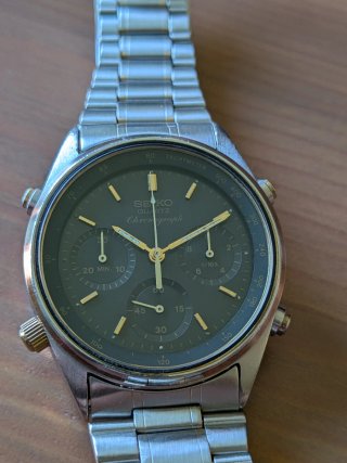 Seiko 7A28-7020 Chronograph Reloj Cuarzo