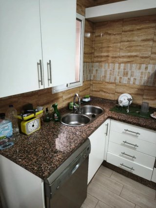 Cocina modular blanca