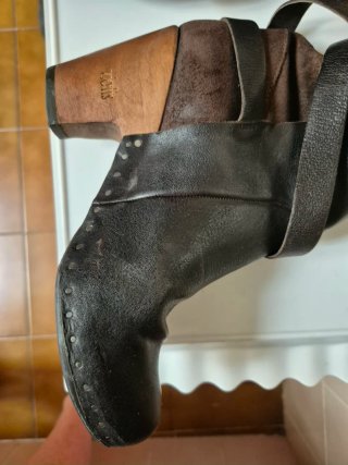 Botines Marrones Piel y Serraje VIALIS