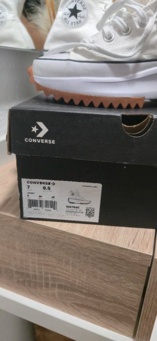Converse Star Hike Blancas Talla 40