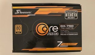 Fuente Alimentación Seasonic Core GX-750 ATX3.1