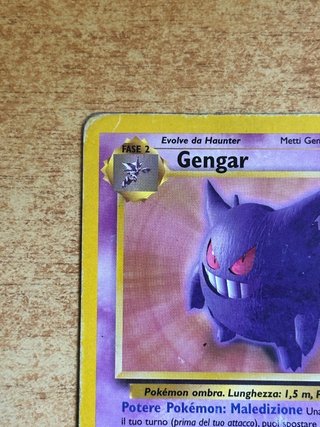 Gengar 20/62 Fossil Prima Edizione - Carta Pokemon