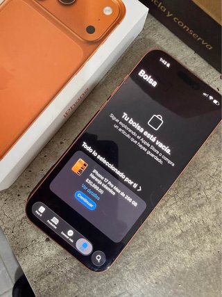 iPhone 17 Pro Max Naranja 256GB