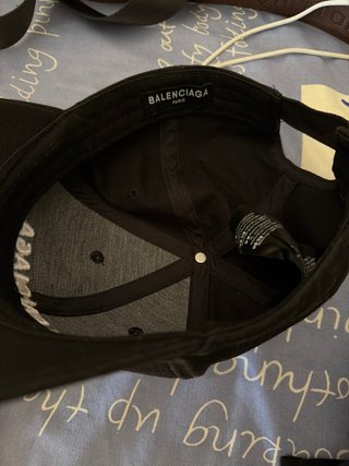 Gorra Balenciaga Negra