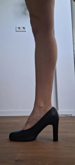 Zapatos de tacón Geox piel negros