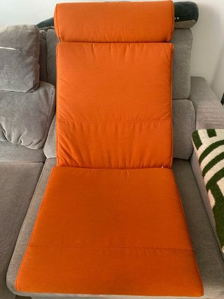 Cojín / Colchón Sillón IKEA POÄNG Naranja