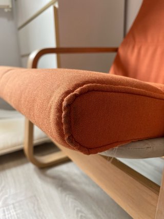 Cojín / Colchón Sillón IKEA POÄNG Naranja