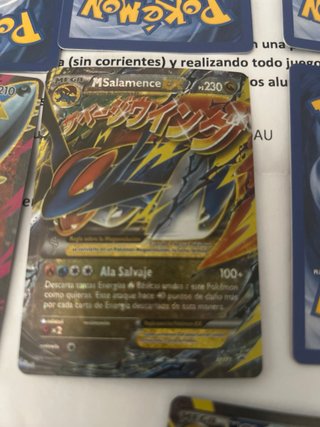 8 Cartas Pokémon Mega EX