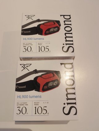 Pack 2 frontales Simond HL900