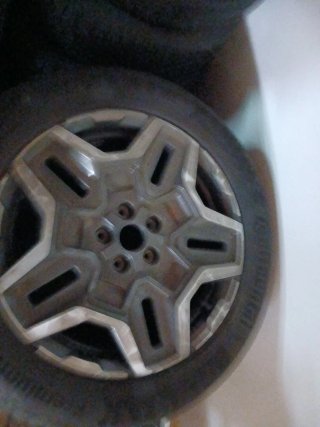 Llanta 19"con goma de repuesto Hyundai SantaFe