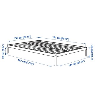 Estructura Cama IKEA VEVELSTAD 135x190 cm