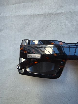 Gafas de sol cuadradas tortuga