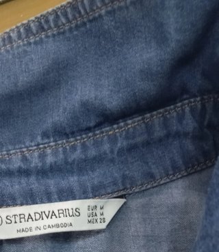 Vestido vaquero midi azul