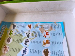 Puzzle Educa 150 piezas Mapa del Mundo Animales