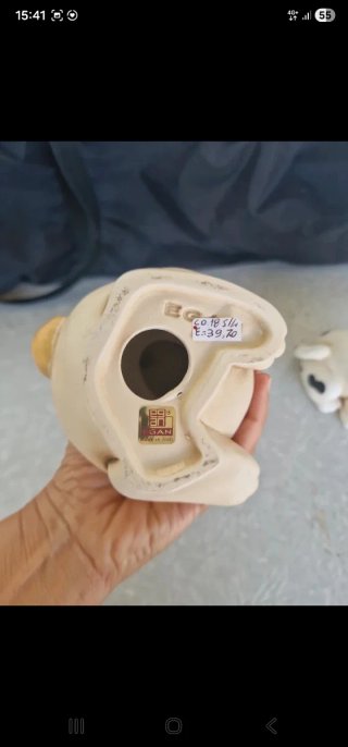 Statuetta grande alta cm 18  Egan, nuova