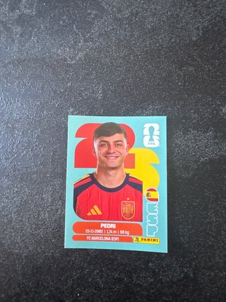 Cromo Pedri FC Barcelona Mundial 2026