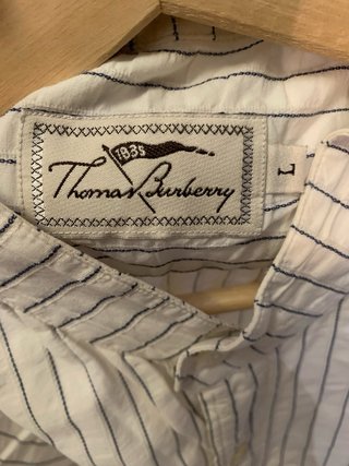 Camisa Thomas Burberry Rayas