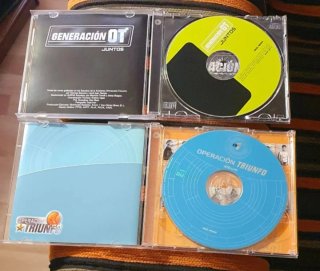 CDs recopilatorios Operación Triunfo