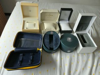 Cajas de reloj Cyma,Cauny,Calypso,Orient y Citizen