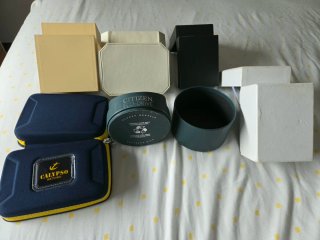 Cajas de reloj Cyma,Cauny,Calypso,Orient y Citizen